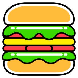Picto le class burger